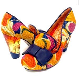 🧡Irregular Choice Mary Janes with Acrylic Heel 6.5🧡